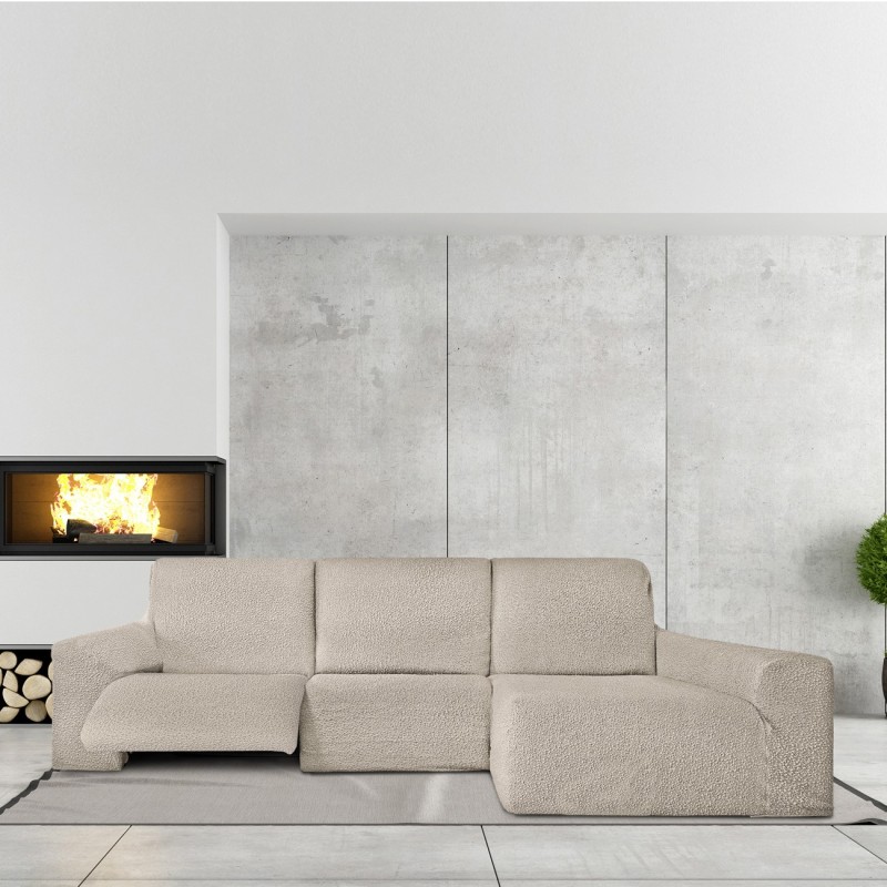 Funda chaise longue relax Roc | Tejido elástico | Ajuste total | Lavable y elegante Funda chaise longue relax Roc | Tejido elástico | Ajuste total | Lavable y elegante