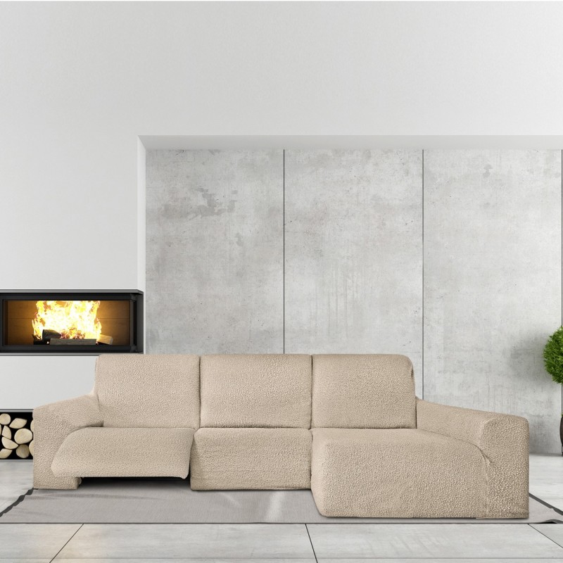Funda chaise longue relax Roc | Tejido elástico | Ajuste total | Lavable y elegante Funda chaise longue relax Roc | Tejido elástico | Ajuste total | Lavable y elegante