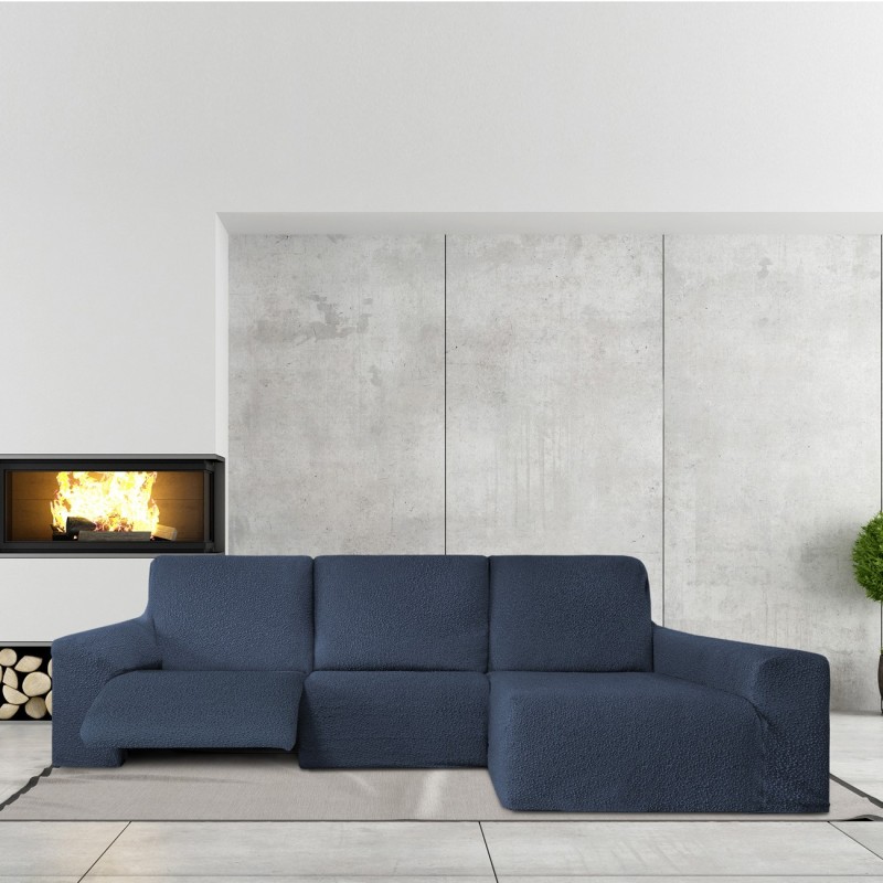 Funda chaise longue relax Roc | Tejido elástico | Ajuste total | Lavable y elegante Funda chaise longue relax Roc | Tejido elástico | Ajuste total | Lavable y elegante