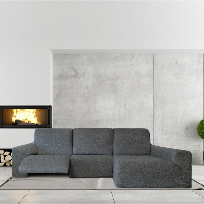 Funda chaise longue relax Roc | Tejido elástico | Ajuste total | Lavable y elegante Funda chaise longue relax Roc | Tejido elástico | Ajuste total | Lavable y elegante