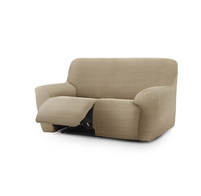Sofá relax elástico Jaz | Tejido espiga resistente | Ajuste impecable | Compatible con relax 2-3 plazas Sofá relax elástico Jaz | Tejido espiga resistente | Ajuste impecable | Compatible con relax 2-3 plazas