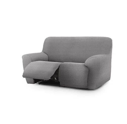 Sofá relax elástico Jaz | Tejido espiga resistente | Ajuste impecable | Compatible con relax 2-3 plazas