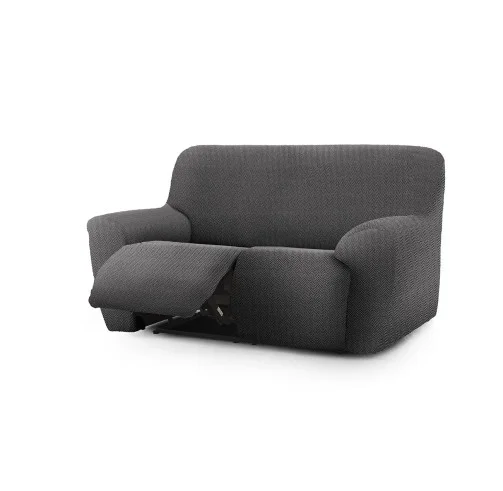 Sofá relax elástico Jaz | Tejido espiga resistente | Ajuste impecable | Compatible con relax 2-3 plazas