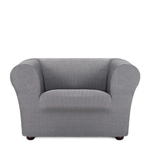 Sofá Chester / Klippan elástico Jaz | Tejido espiga | Ajuste impecable | Lavable y versátil