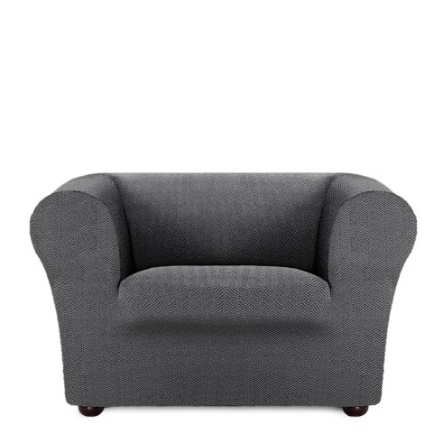 Sofá Chester / Klippan elástico Jaz | Tejido espiga | Ajuste impecable | Lavable y versátil