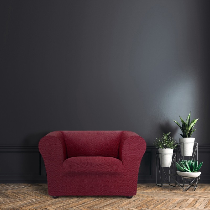 Sofá Chester / Klippan elástico Jaz | Tejido espiga | Ajuste impecable | Lavable y versátil