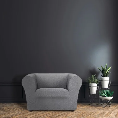 Sillón Chester / Klippan elástico Jaz | Patrón espiga | Estilo clásico y protección | Lavado práctico