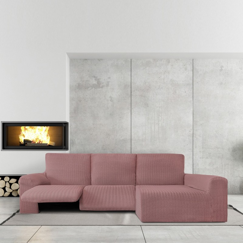 Chaise longue relax elástica Jaz | Tejido espiga | Ajuste funcional | Protección completa y lavable Chaise longue relax elástica Jaz | Tejido espiga | Ajuste funcional | Protección completa y lavable