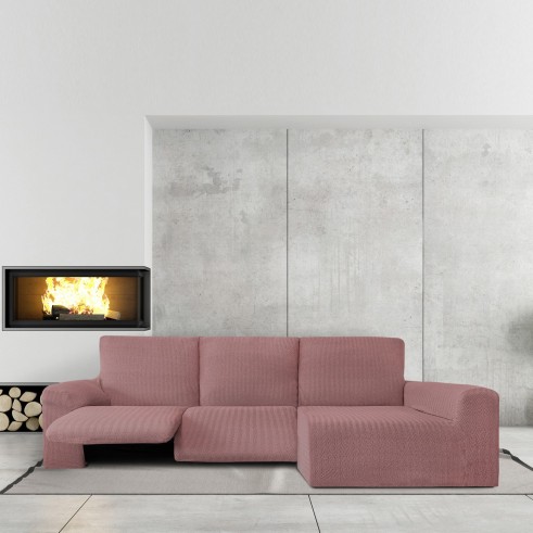 Chaise longue relax elástica Jaz | Tejido espiga | Ajuste funcional | Protección completa y lavable