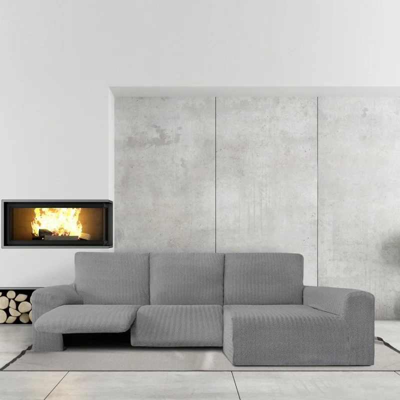 Chaise longue relax elástica Jaz | Tejido espiga | Ajuste funcional | Protección completa y lavable Chaise longue relax elástica Jaz | Tejido espiga | Ajuste funcional | Protección completa y lavable