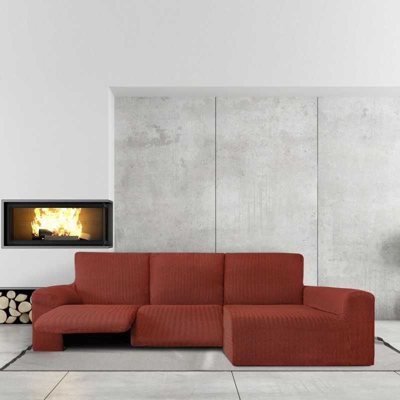 Chaise longue relax elástica Jaz | Tejido espiga | Ajuste funcional | Protección completa y lavable Chaise longue relax elástica Jaz | Tejido espiga | Ajuste funcional | Protección completa y lavable