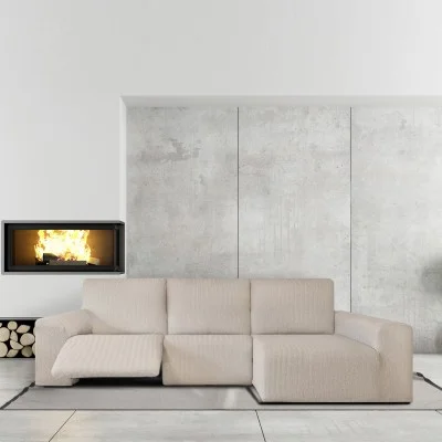 Funda superelástoca para chaise longue relax modelo Jaz