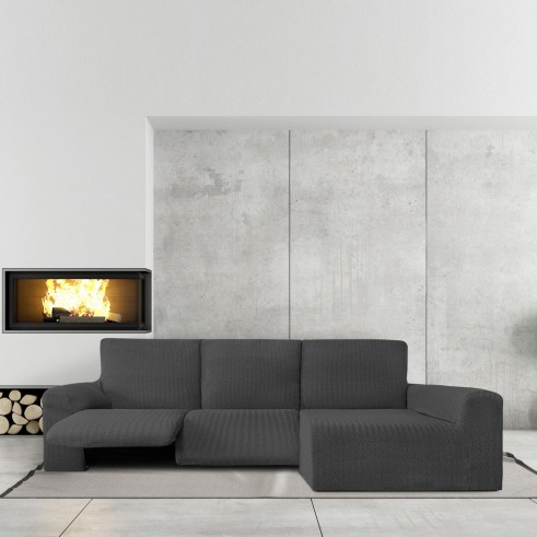 Chaise longue relax elástica Jaz | Tejido espiga | Ajuste funcional | Protección completa y lavable