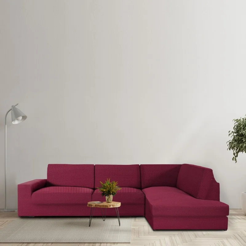 Funda superelástica para Chaise Longue rinconero modelo Jaz Funda superelástica para Chaise Longue rinconero modelo Jaz