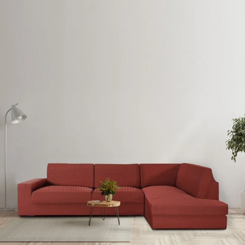 Funda superelástica para Chaise Longue rinconero modelo Jaz Funda superelástica para Chaise Longue rinconero modelo Jaz