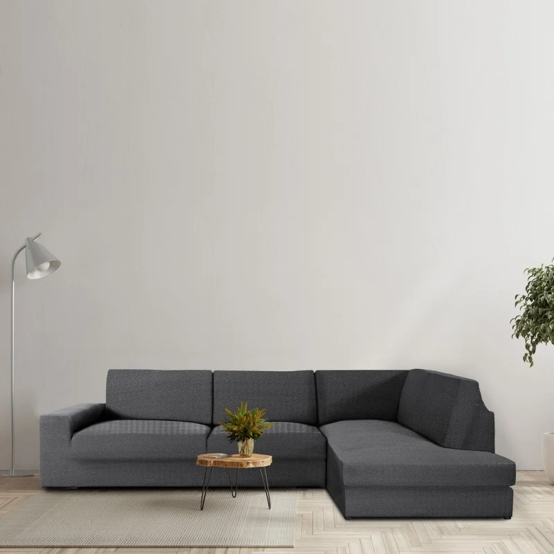Funda superelástica para Chaise Longue rinconero modelo Jaz Funda superelástica para Chaise Longue rinconero modelo Jaz