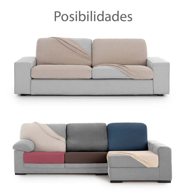 Funda superelástica para asientos o respaldos de sofá Modelo Roc Funda superelástica para asientos o respaldos de sofá Modelo Roc