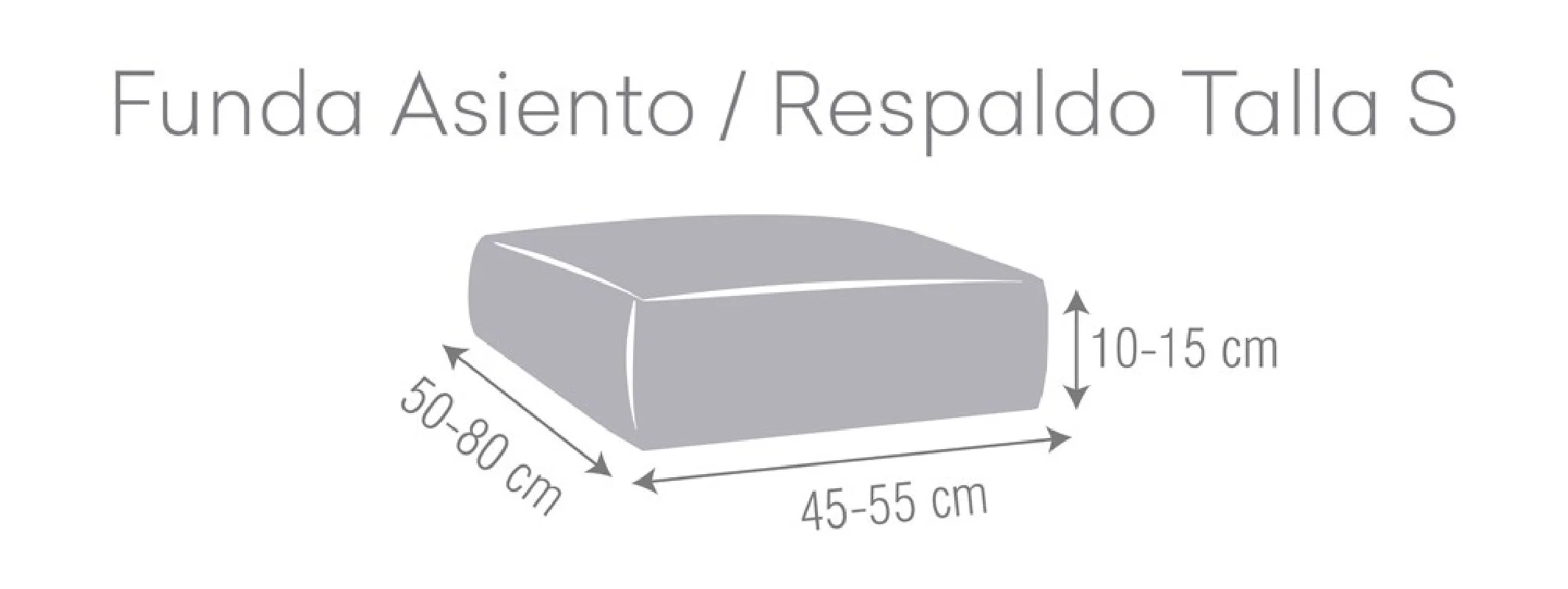 Funda bielástica para asientos o respaldos de sofá Modelo Bronx Funda bielástica para asientos o respaldos de sofá Modelo Bronx
