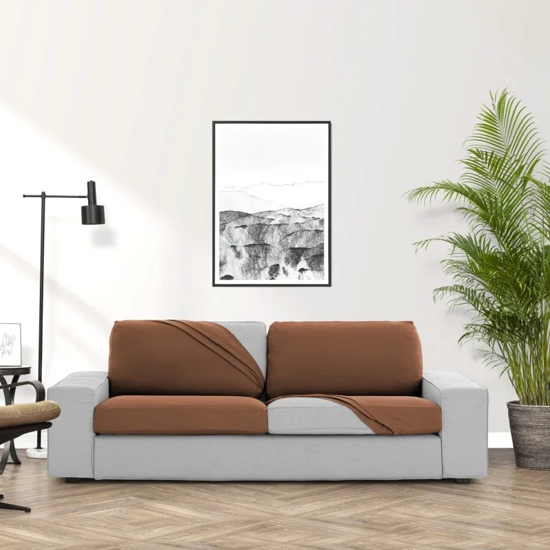 Funda bielástica para asientos o respaldos de sofá Modelo Bronx Funda bielástica para asientos o respaldos de sofá Modelo Bronx