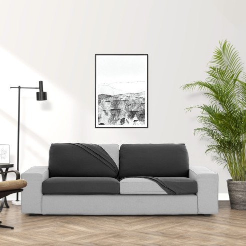 Asiento o respaldo bielástico Bronx | Textura suave | Ajuste firme | Lavado sencillo y duradero
