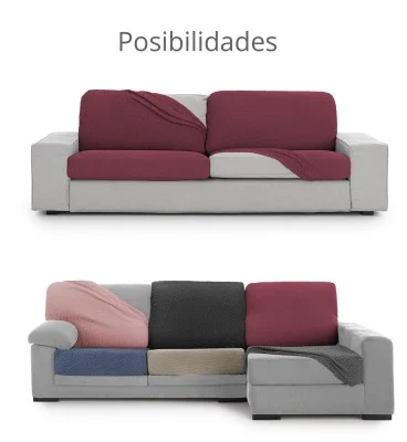 Funda bielástica para asientos o respaldos de sofá Modelo Thor