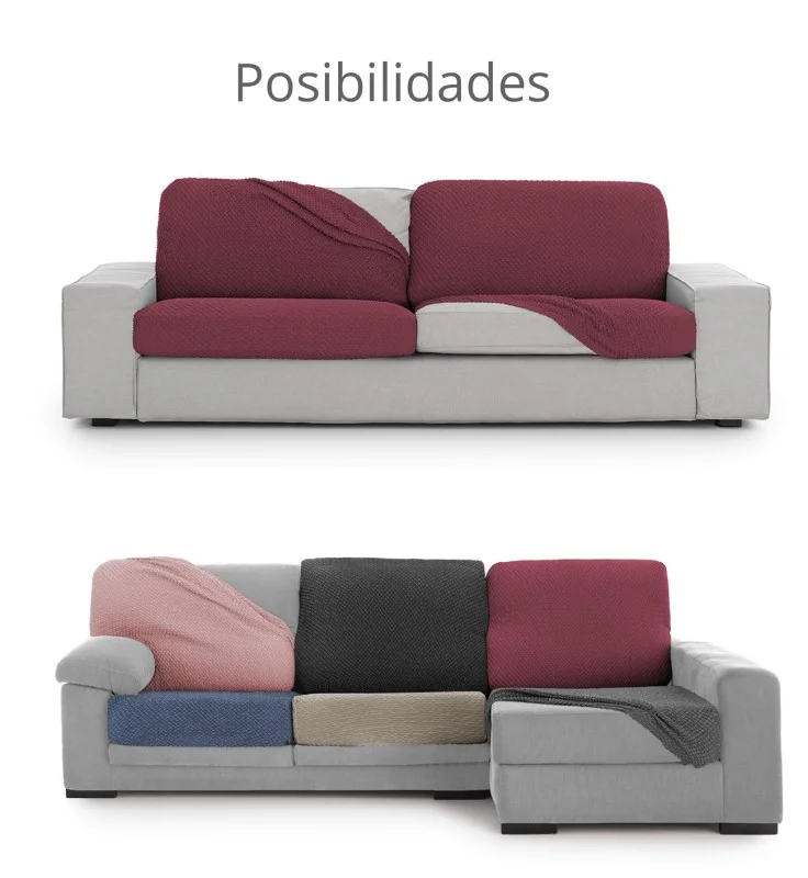 Funda bielástica para asientos o respaldos de sofá Modelo Thor Funda bielástica para asientos o respaldos de sofá Modelo Thor
