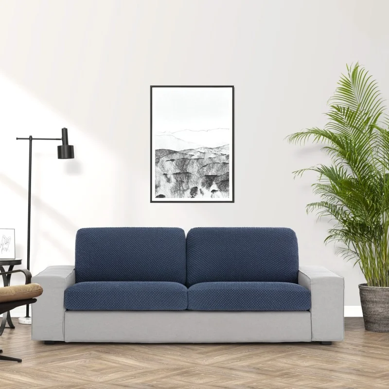 Respaldo sofá bielástico Thor | Tejido con relieve | Ajuste perfecto | Lavado fácil y duradero Respaldo sofá bielástico Thor | Tejido con relieve | Ajuste perfecto | Lavado fácil y duradero