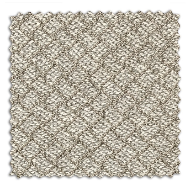 Tejido Jaquard al metro Francesca | Rombos elegantes | Firmeza sin elasticidad | Sofisticado decorativo Tejido Jaquard al metro Francesca | Rombos elegantes | Firmeza sin elasticidad | Sofisticado decorativo