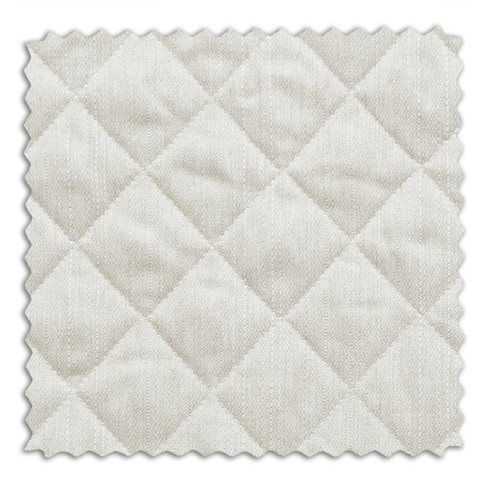 Tejido Jaquard acolchado Cotton Quilt | Rombos mullidos | 270?cm sin elasticidad | Suavidad y cuerpo extra