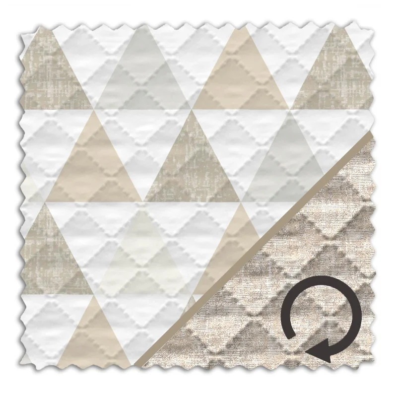 Tejido Jaquard acolchado Nordic | Reversible elegante | 270?cm sin ceder | Estilo y versatilidad