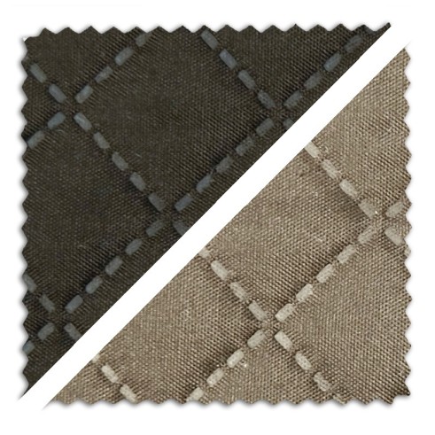 Tejido Jaquard acolchado Oslo | Suave y firme | 270?cm sin ceder | Impermeable y elegante