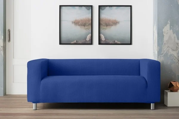 Funda para sofa bielástica para sofá Klippan o de brazos altos modelo Aruba
