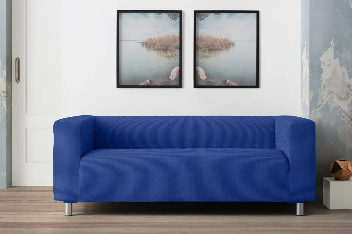 Funda para sofa bielástica para sofá Klippan o de brazos altos modelo Aruba Funda para sofa bielástica para sofá Klippan o de brazos altos modelo Aruba