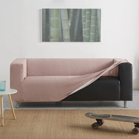 Funda para sofa bielástica para sofá Klippan o de brazos altos modelo Milan