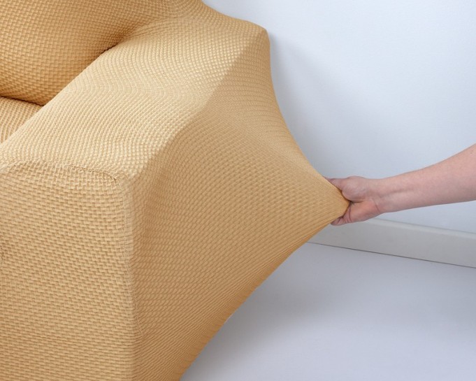 Funda para sofa bielástica para sofá Klippan o de brazos altos modelo Milan