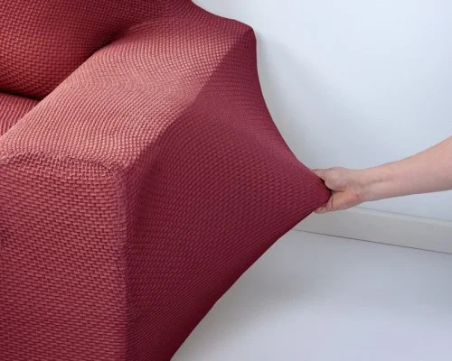 Funda para sofa bielástica para sofá Klippan o de brazos altos modelo Milan