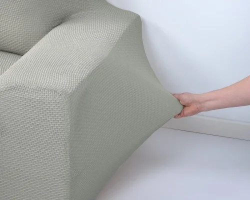 Funda para sofa bielástica para sofá Klippan o de brazos altos modelo Milan