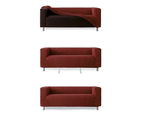 Funda para sofa bielástica para sofá Klippan o de brazos altos modelo Milan