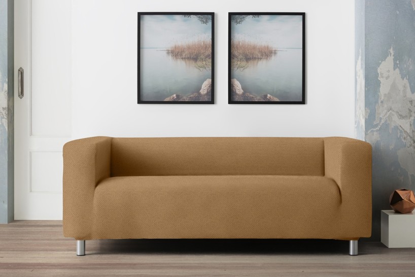Funda para sofa bielástica para sofá Klippan o de brazos altos modelo Milan