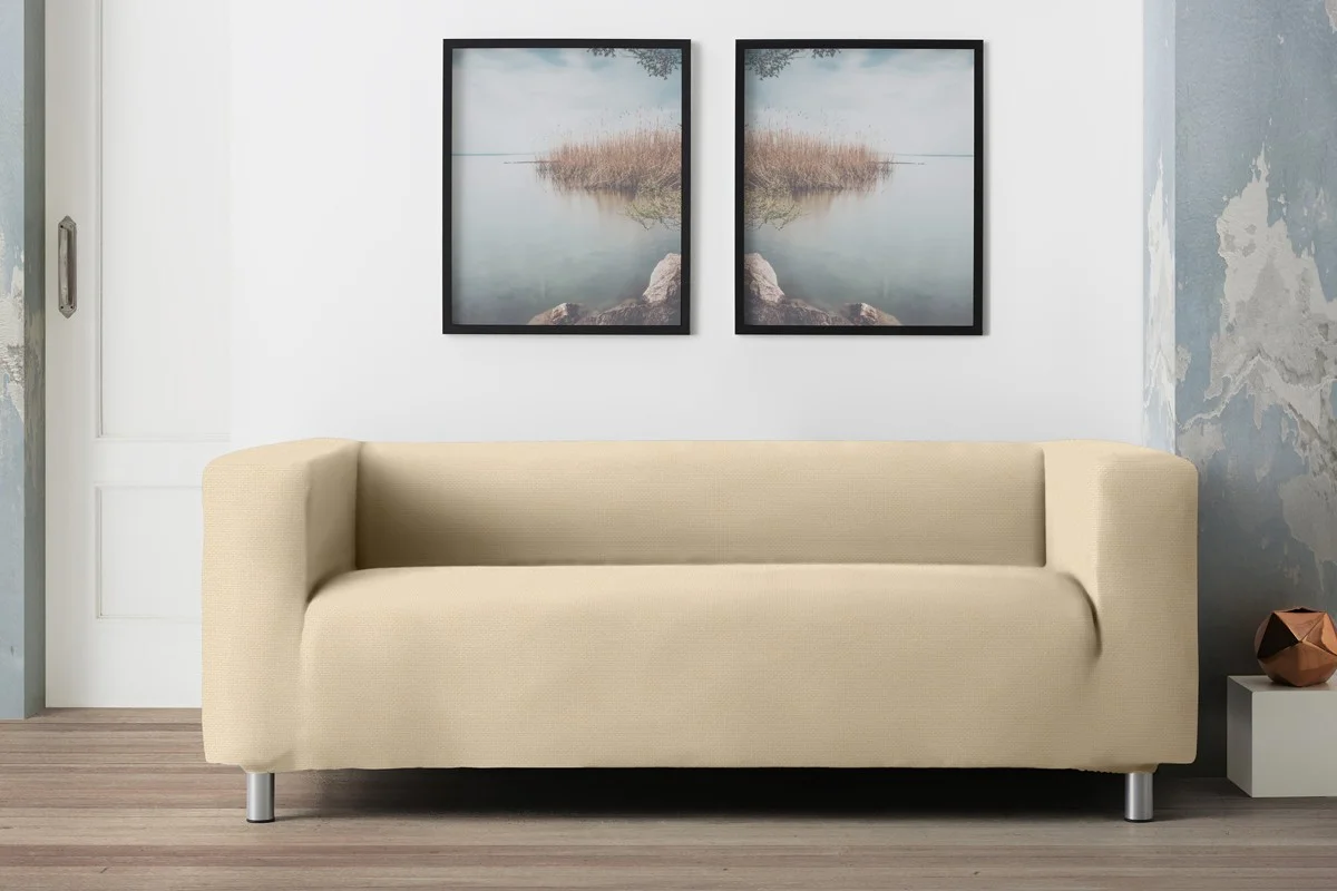 Funda para sofa bielástica para sofá Klippan o de brazos altos modelo Milan Funda para sofa bielástica para sofá Klippan o de brazos altos modelo Milan