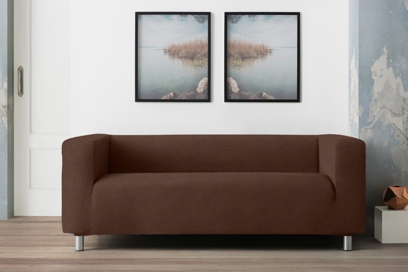 Funda para sofa bielástica para sofá Klippan o de brazos altos modelo Milan
