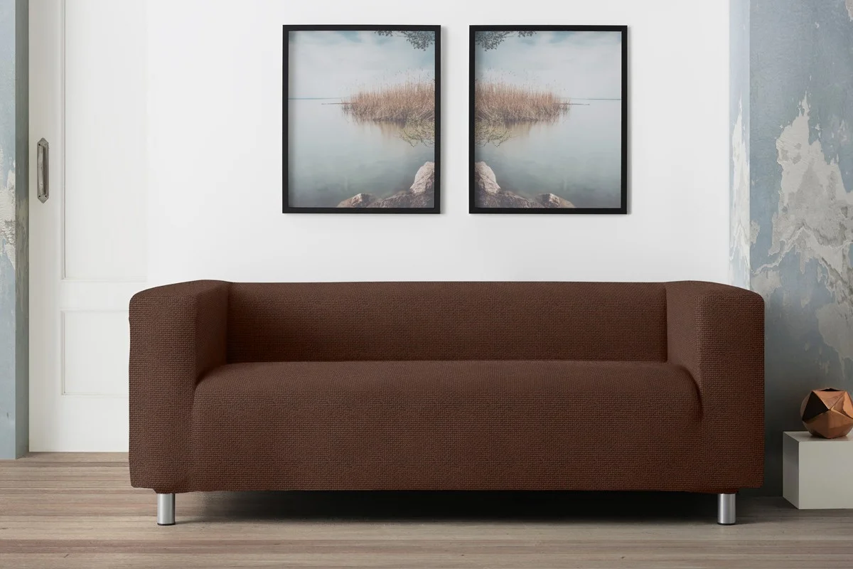 Funda para sofa bielástica para sofá Klippan o de brazos altos modelo Milan Funda para sofa bielástica para sofá Klippan o de brazos altos modelo Milan