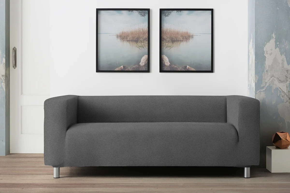 Funda para sofa bielástica para sofá Klippan o de brazos altos modelo Milan Funda para sofa bielástica para sofá Klippan o de brazos altos modelo Milan