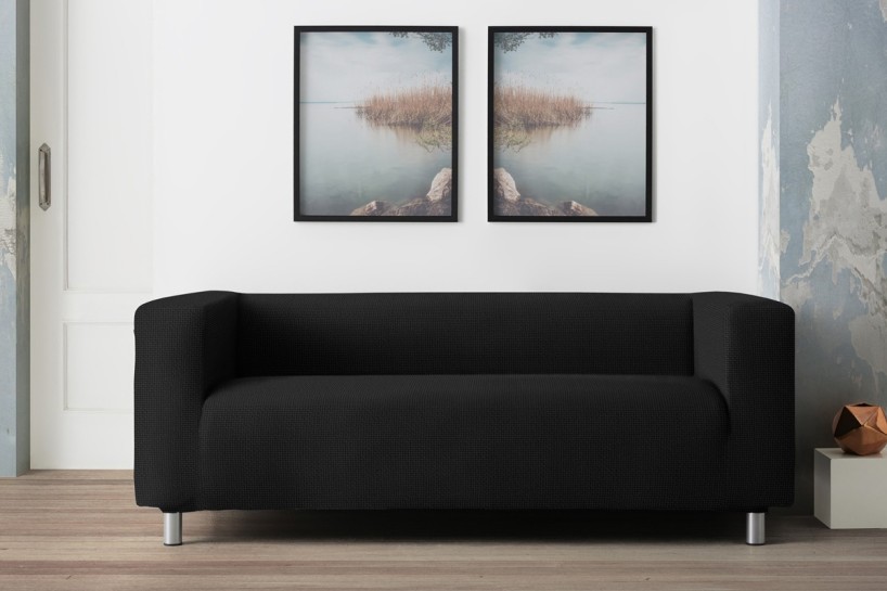 Funda para sofa bielástica para sofá Klippan o de brazos altos modelo Milan