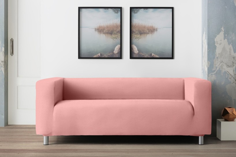 Funda para sofa bielástica para sofá Klippan o de brazos altos modelo Milan