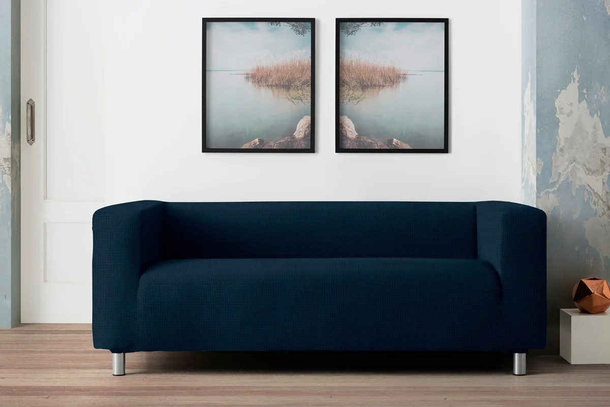 Funda para sofa bielástica para sofá Klippan o de brazos altos modelo Milan Funda para sofa bielástica para sofá Klippan o de brazos altos modelo Milan