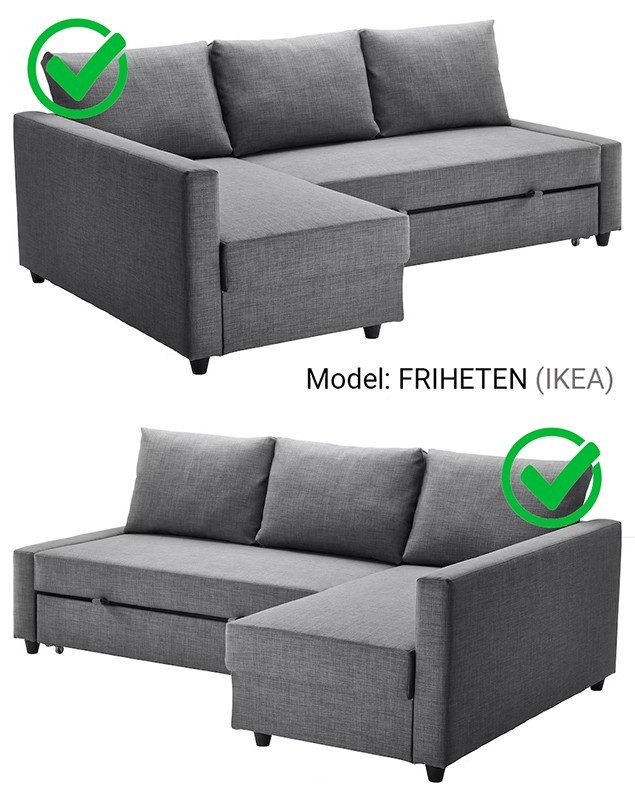 Funda Friheten Couch Cover | Confort acolchado | Uso convertible | Fácil de instalar Funda Friheten Couch Cover | Confort acolchado | Uso convertible | Fácil de instalar