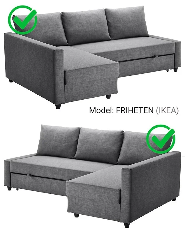 Funda acolchada para sofá cama Friheten de Ikea modelo Couch Cover Funda acolchada para sofá cama Friheten de Ikea modelo Couch Cover
