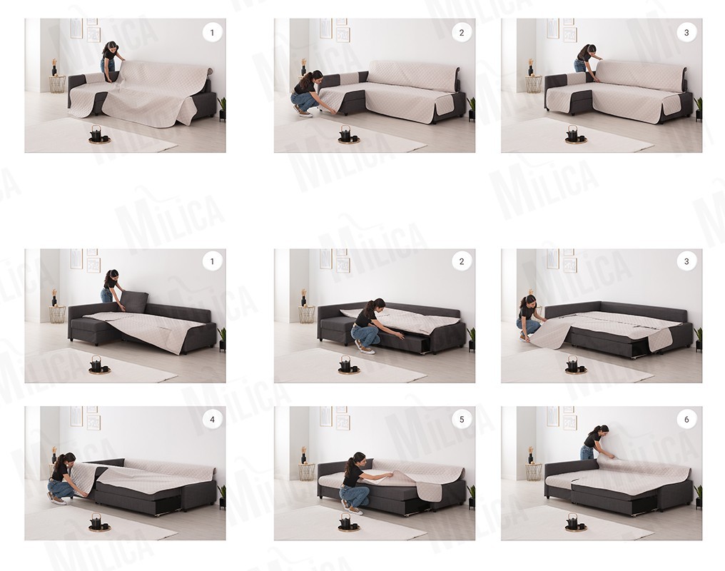 Funda Friheten Couch Cover | Confort acolchado | Uso convertible | Fácil de instalar Funda Friheten Couch Cover | Confort acolchado | Uso convertible | Fácil de instalar