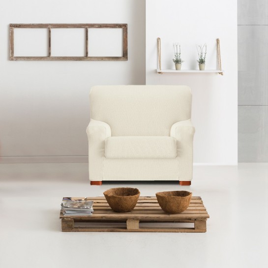 Funda bielástica 2 piezas para sillón modelo Dorian